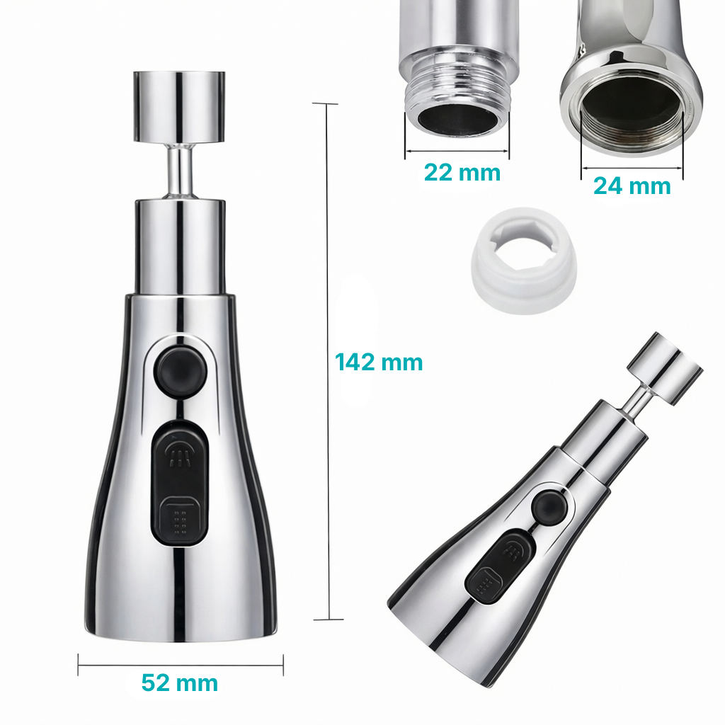 Flexible Tap Extension for Kitchen Sink