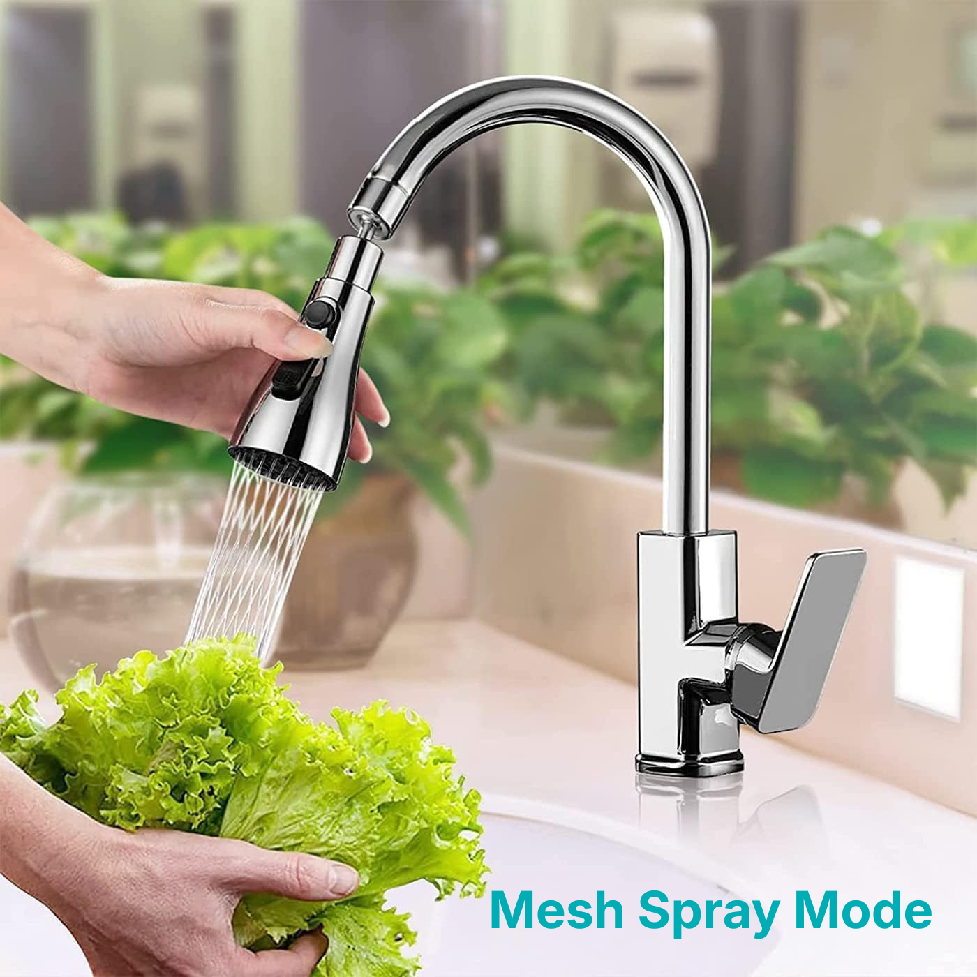 Flexible Tap Extension for Kitchen Sink