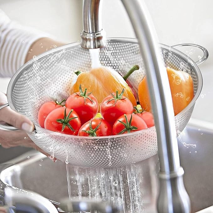 Stainless Steel Kitchen Colander Strainer
